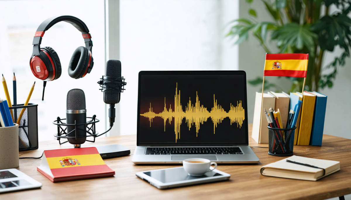 découvrez notre sélection des 5 podcasts francophones indispensables pour apprendre et maîtriser l'espagnol facilement et efficacement.